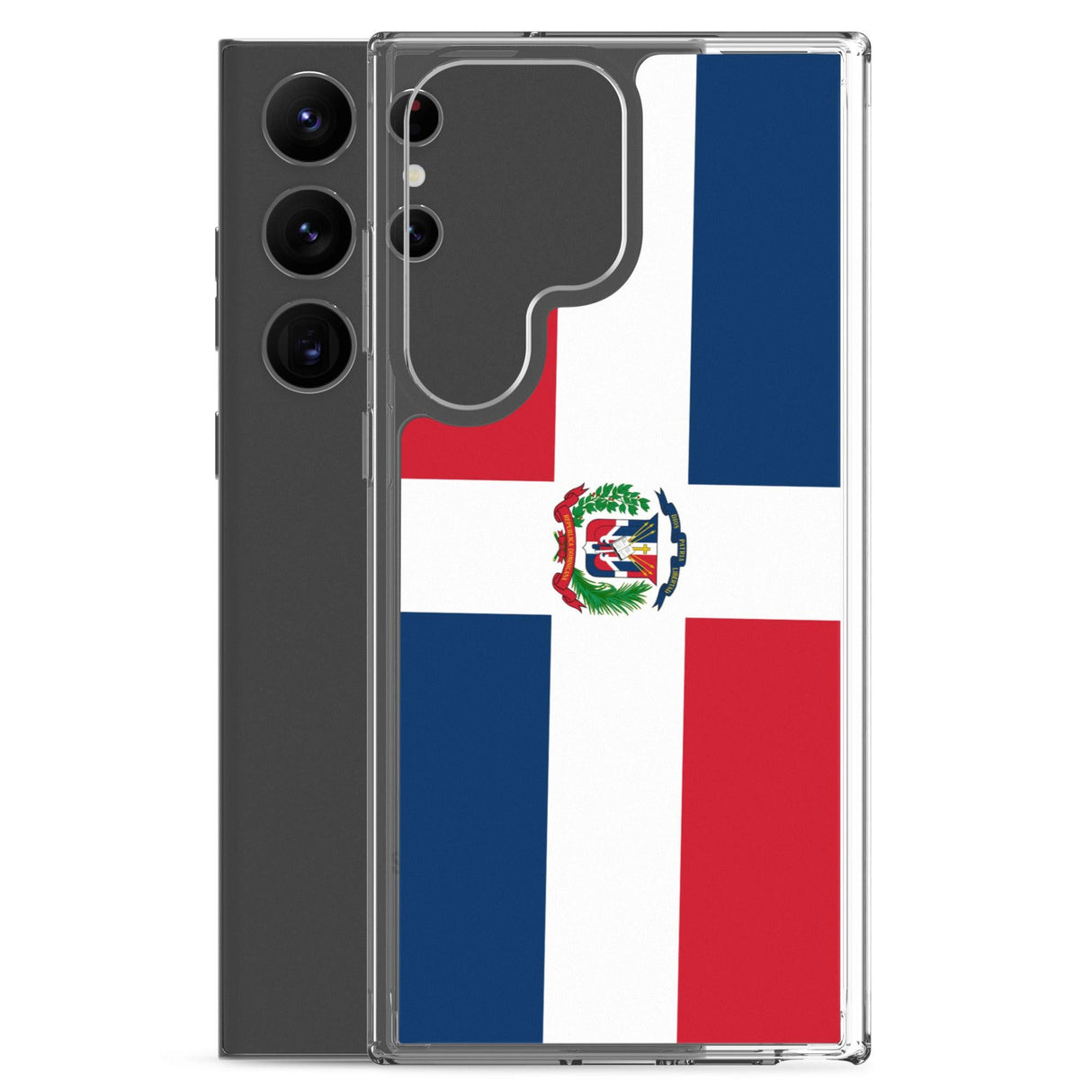 Coque Téléphone Drapeau de la République dominicaine - Pixelforma