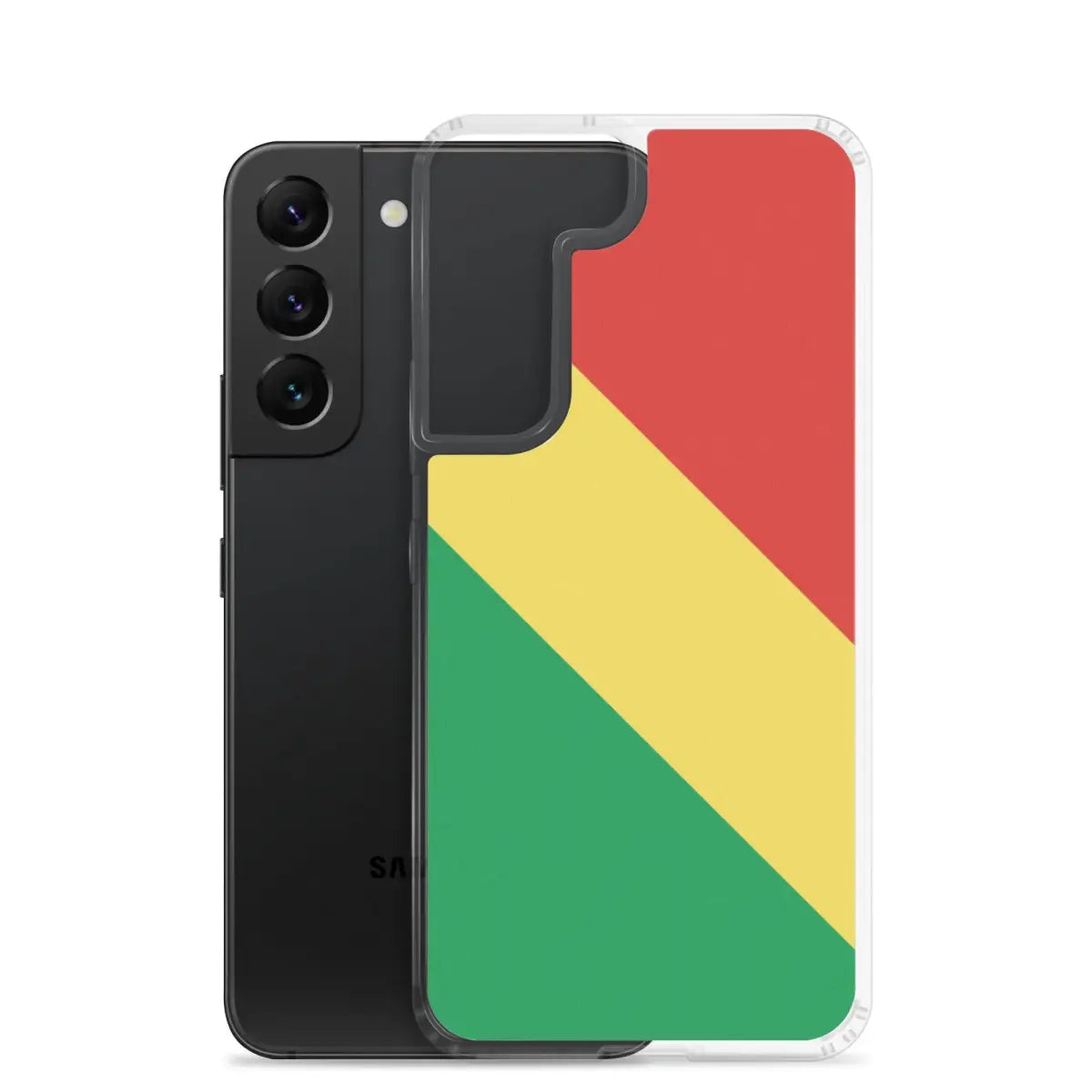 Coque téléphone drapeau de la république du congo - pixelforma