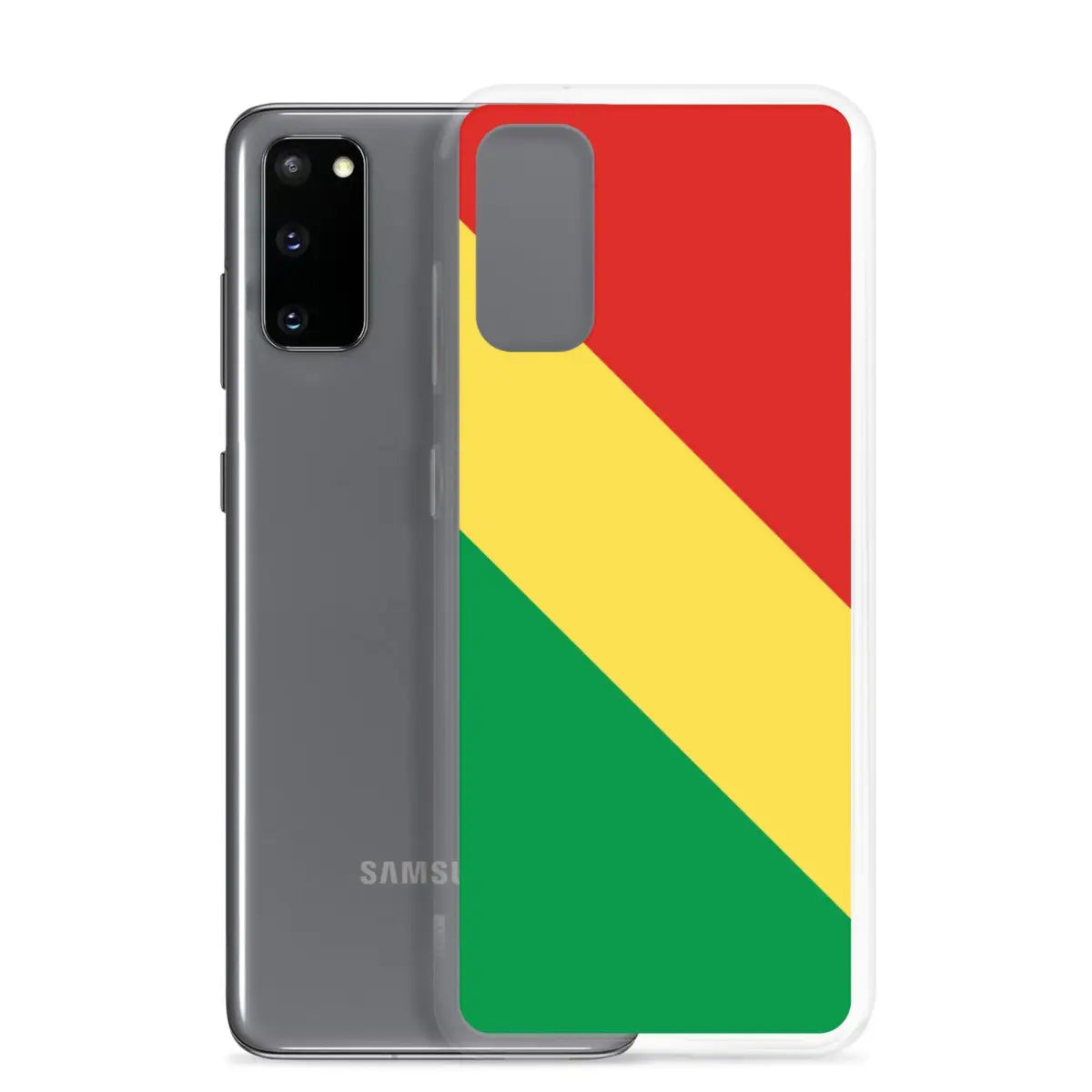 Coque téléphone drapeau de la république du congo - pixelforma