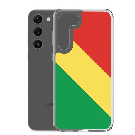 Coque téléphone drapeau de la république du congo - pixelforma