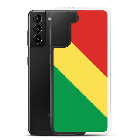 Coque téléphone drapeau de la république du congo - pixelforma