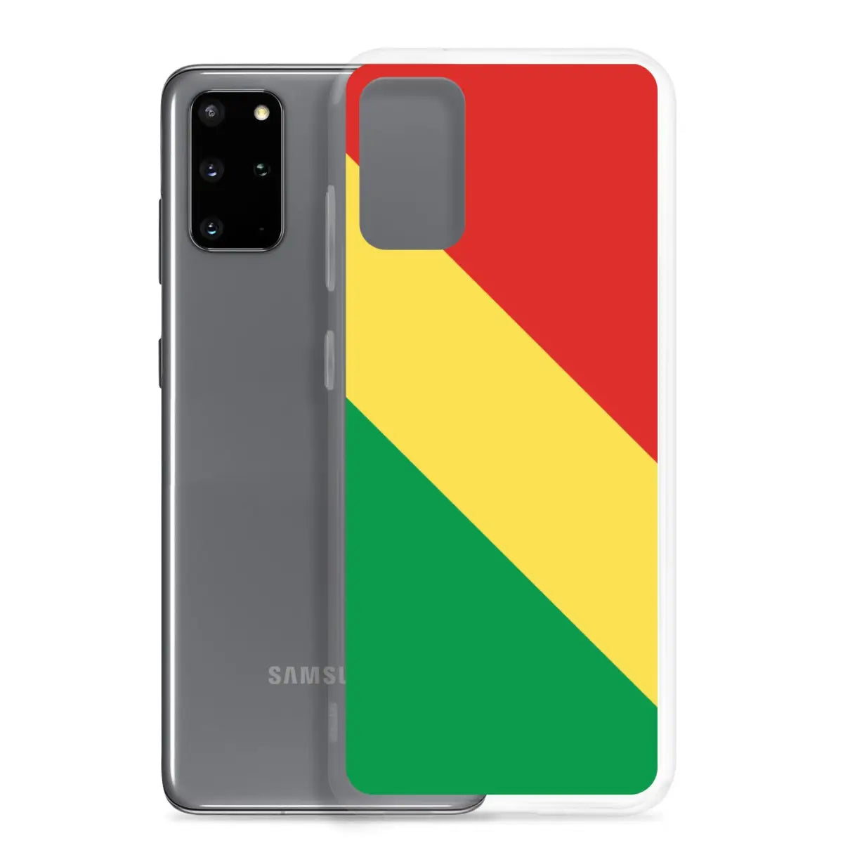 Coque téléphone drapeau de la république du congo - pixelforma