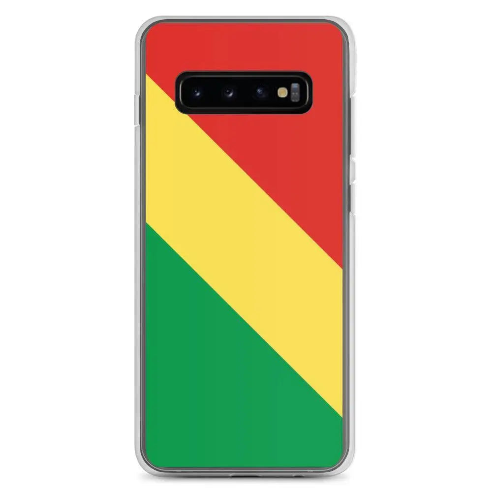 Coque téléphone drapeau de la république du congo - pixelforma