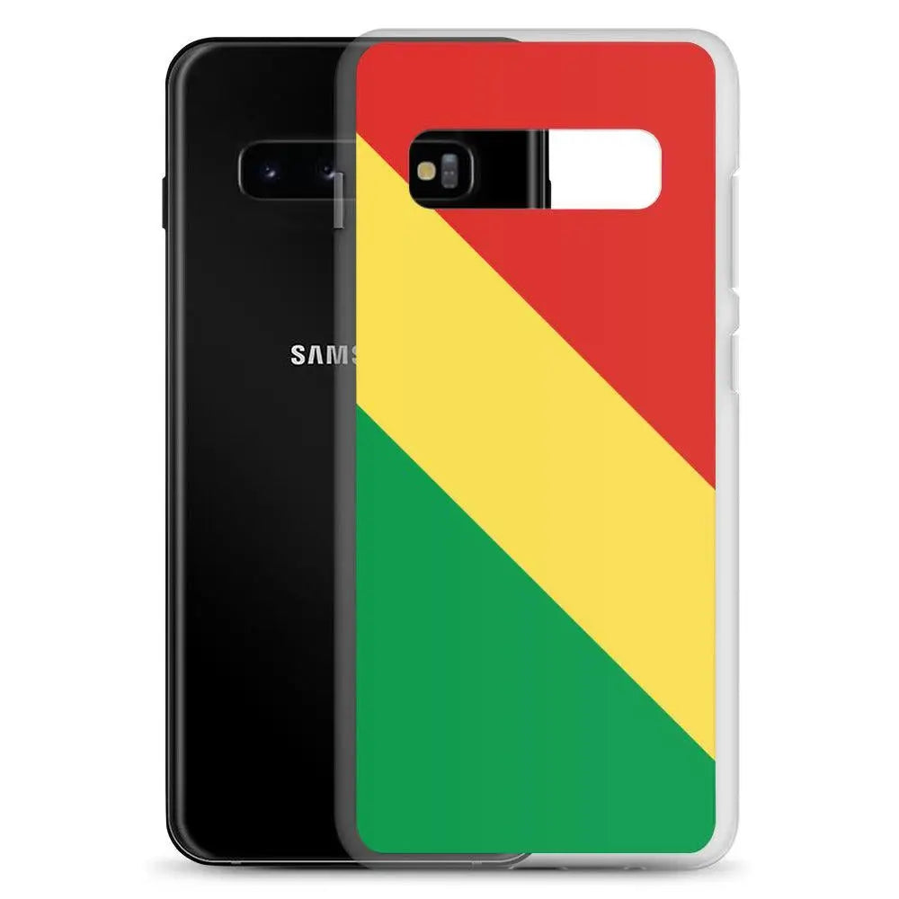 Coque téléphone drapeau de la république du congo - pixelforma