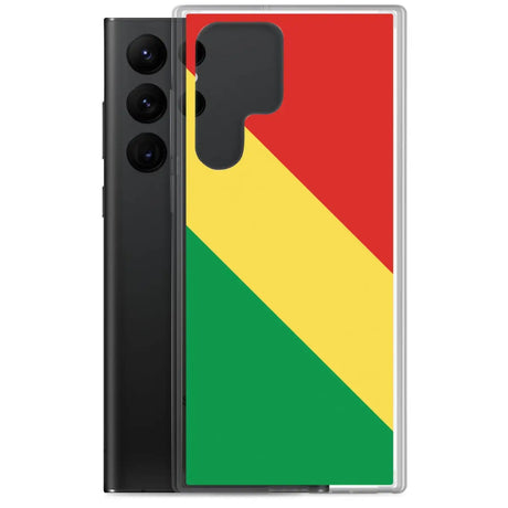 Coque téléphone drapeau de la république du congo - pixelforma