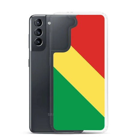 Coque téléphone drapeau de la république du congo - pixelforma
