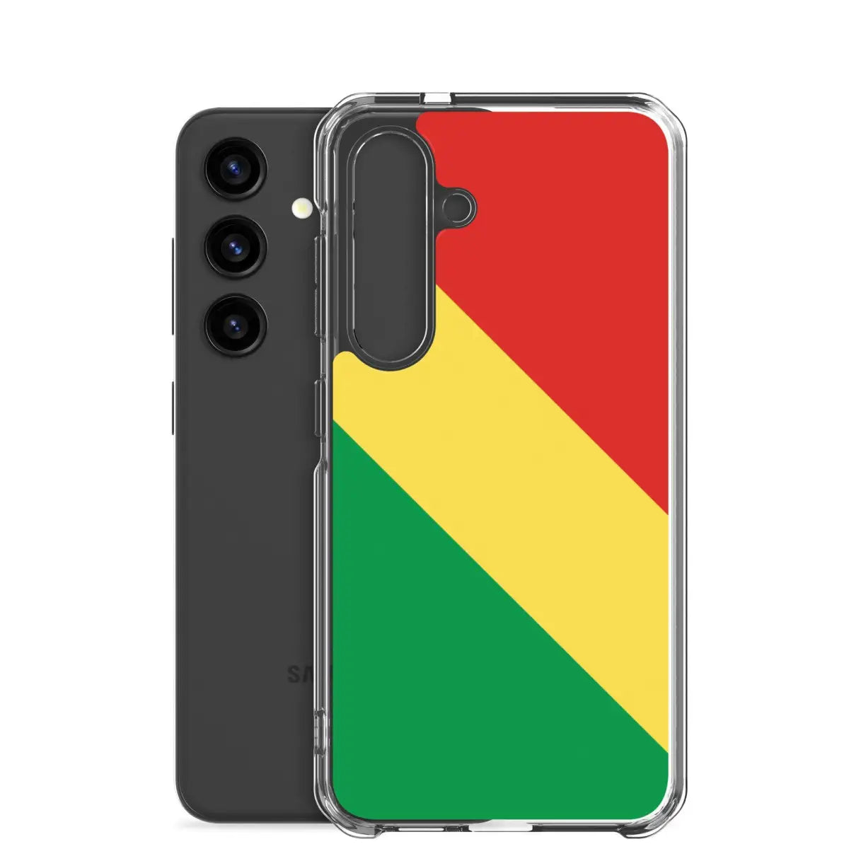 Coque téléphone drapeau de la république du congo - pixelforma