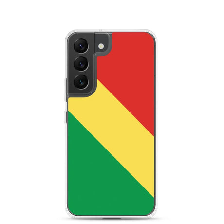 Coque téléphone drapeau de la république du congo - pixelforma