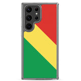 Coque téléphone drapeau de la république du congo - pixelforma