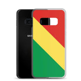 Coque téléphone drapeau de la république du congo - pixelforma
