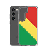 Coque téléphone drapeau de la république du congo - pixelforma