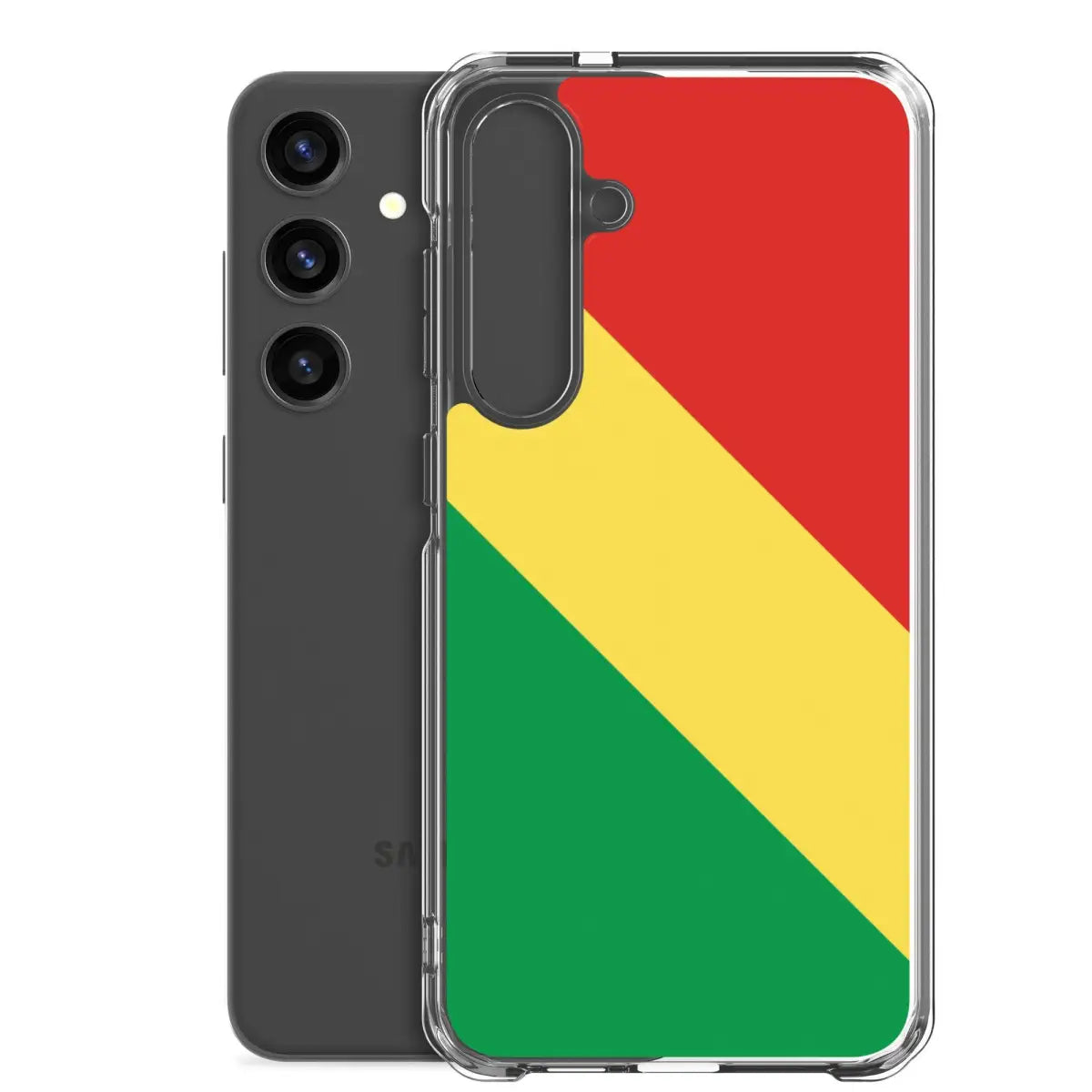 Coque téléphone drapeau de la république du congo - pixelforma