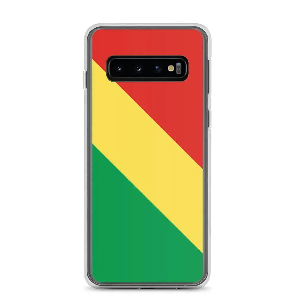 Coque téléphone drapeau de la république du congo - pixelforma