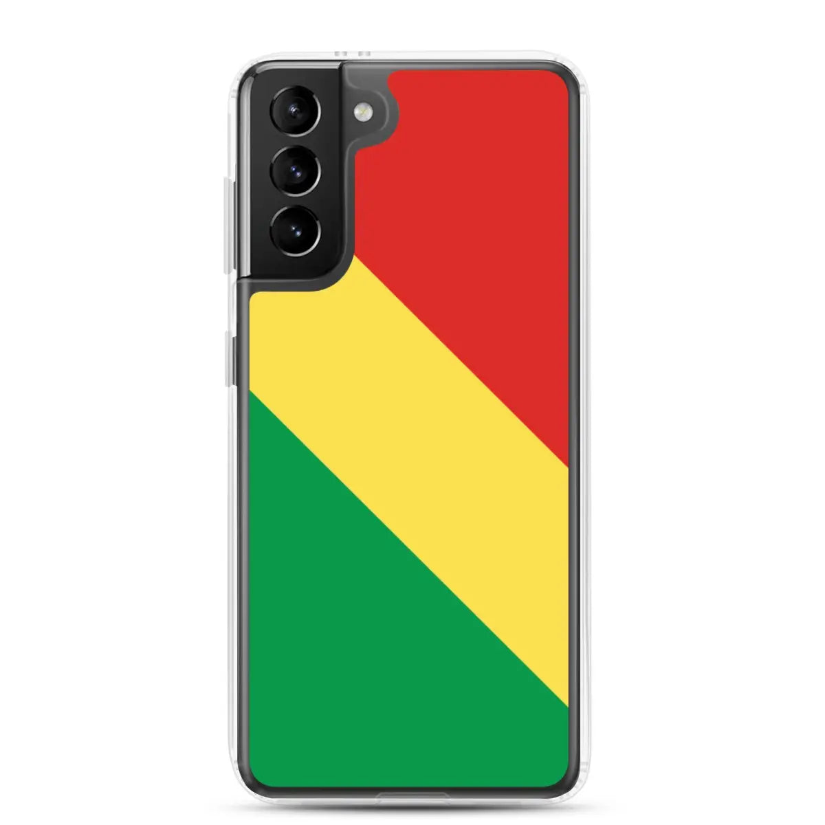 Coque téléphone drapeau de la république du congo - pixelforma
