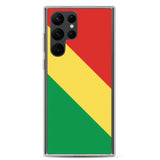 Coque téléphone drapeau de la république du congo - pixelforma