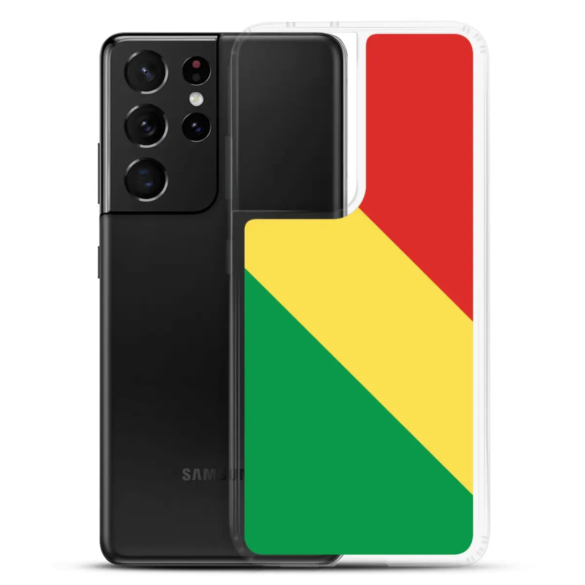 Coque téléphone drapeau de la république du congo - pixelforma