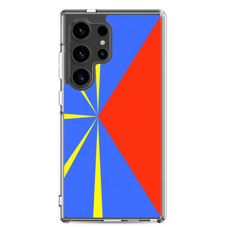 Coque téléphone drapeau de la réunion - pixelforma
