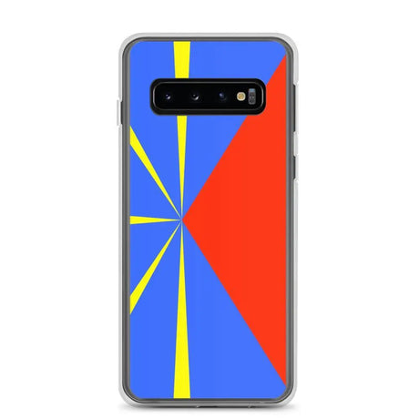 Coque téléphone drapeau de la réunion - pixelforma