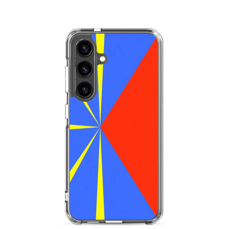 Coque téléphone drapeau de la réunion - pixelforma