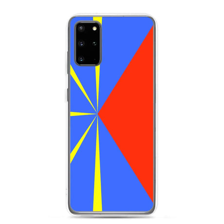 Coque téléphone drapeau de la réunion - pixelforma