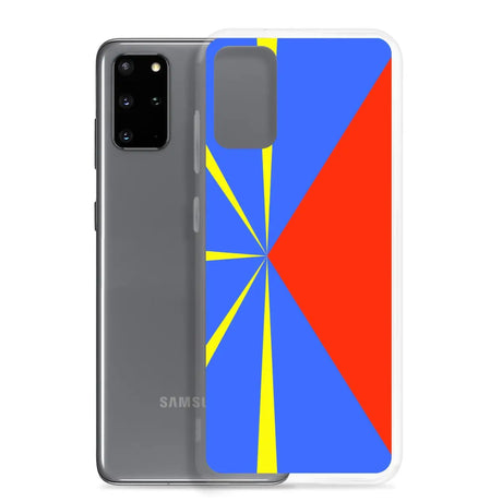 Coque téléphone drapeau de la réunion - pixelforma