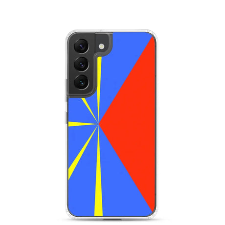 Coque téléphone drapeau de la réunion - pixelforma