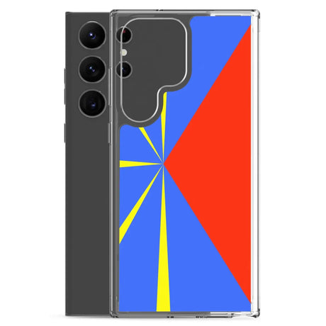 Coque téléphone drapeau de la réunion - pixelforma