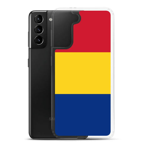 Coque téléphone drapeau de la roumanie - pixelforma