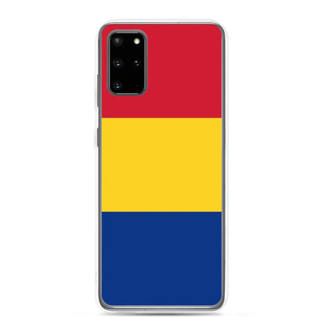 Coque téléphone drapeau de la roumanie - pixelforma
