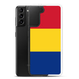 Coque Téléphone Drapeau de la Roumanie - Pixelforma