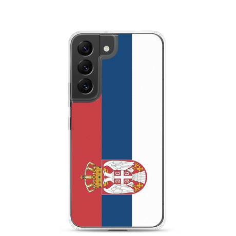 Coque Téléphone Drapeau de la Serbie - Pixelforma