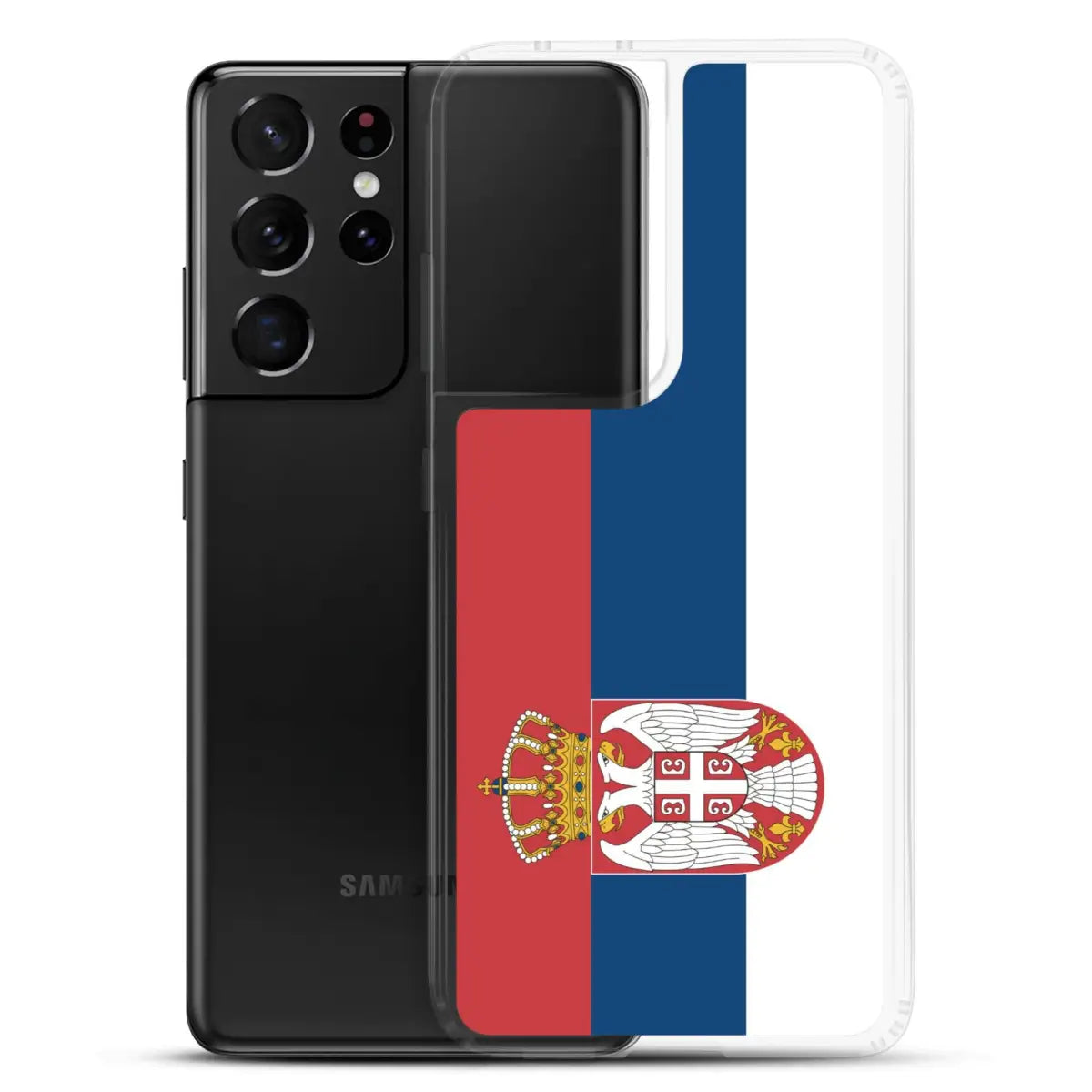 Coque Téléphone Drapeau de la Serbie - Pixelforma 