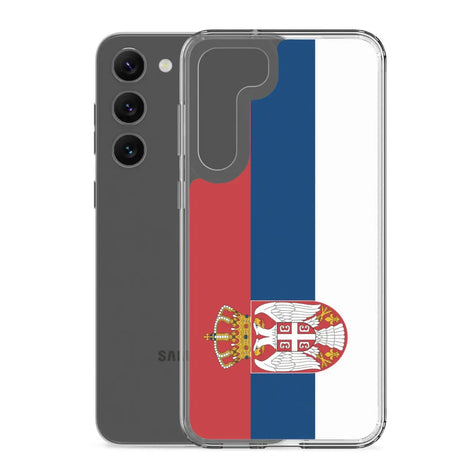 Coque Téléphone Drapeau de la Serbie - Pixelforma 