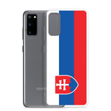 Coque Téléphone Drapeau de la Slovaquie - Pixelforma