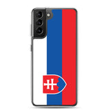 Coque Téléphone Drapeau de la Slovaquie - Pixelforma