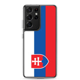 Coque Téléphone Drapeau de la Slovaquie - Pixelforma