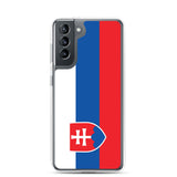 Coque Téléphone Drapeau de la Slovaquie - Pixelforma