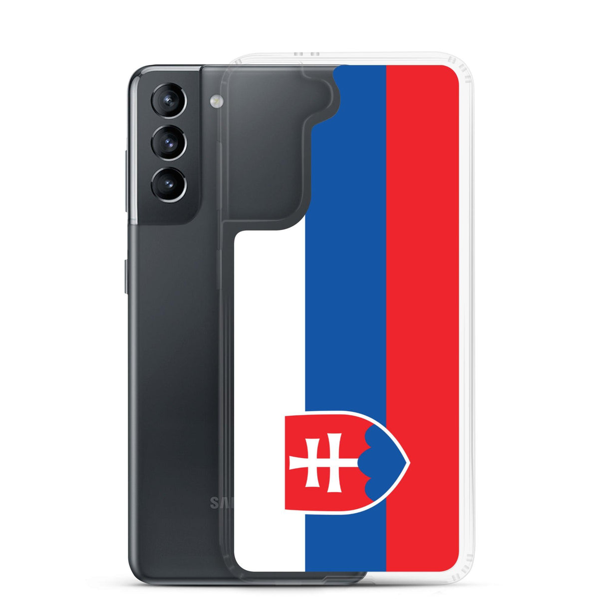 Coque Téléphone Drapeau de la Slovaquie - Pixelforma