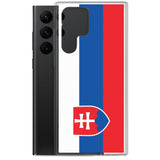 Coque Téléphone Drapeau de la Slovaquie - Pixelforma