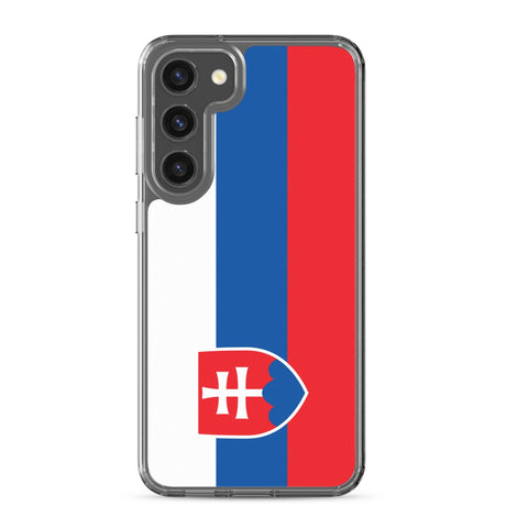 Coque Téléphone Drapeau de la Slovaquie - Pixelforma