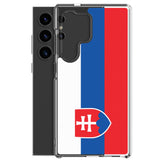 Coque Téléphone Drapeau de la Slovaquie - Pixelforma