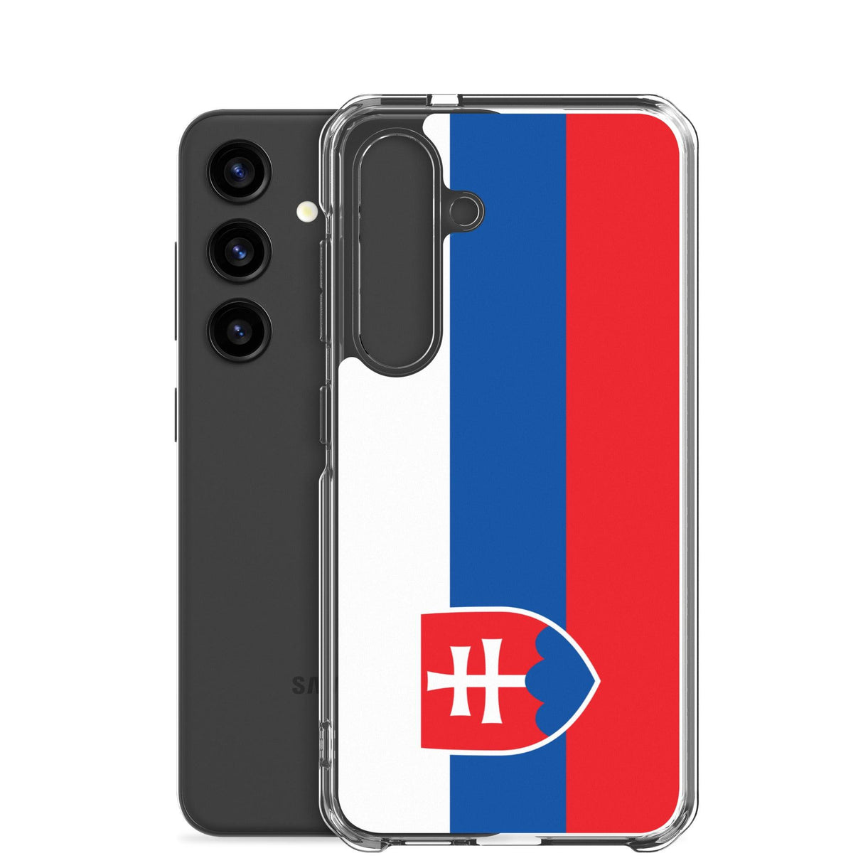 Coque Téléphone Drapeau de la Slovaquie - Pixelforma