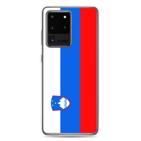 Coque téléphone drapeau de la slovénie - pixelforma