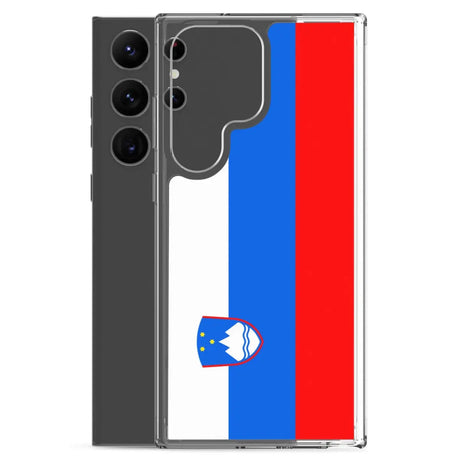 Coque téléphone drapeau de la slovénie - pixelforma