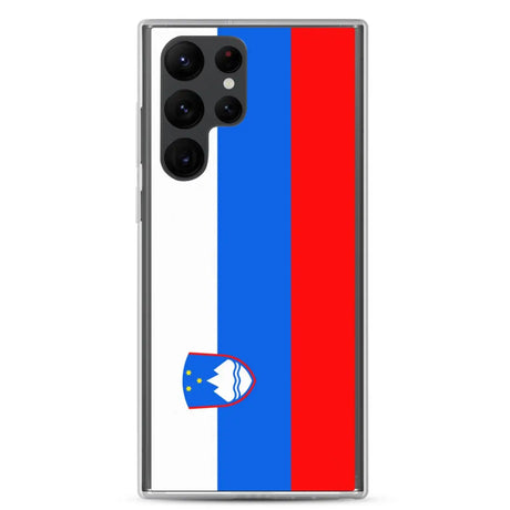 Coque téléphone drapeau de la slovénie - pixelforma