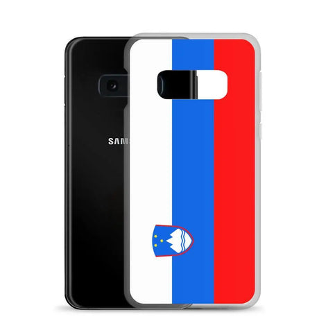 Coque téléphone drapeau de la slovénie - pixelforma