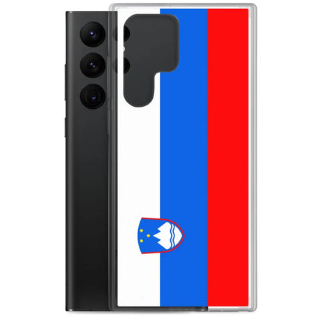 Coque téléphone drapeau de la slovénie - pixelforma
