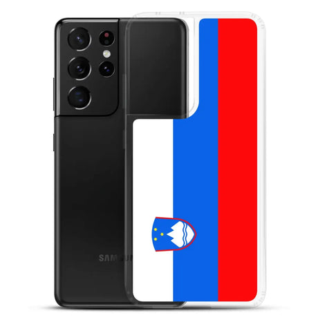 Coque téléphone drapeau de la slovénie - pixelforma