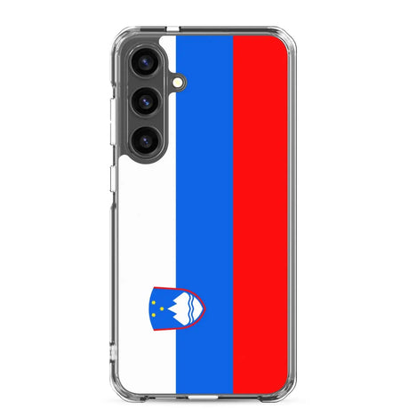 Coque téléphone drapeau de la slovénie - pixelforma