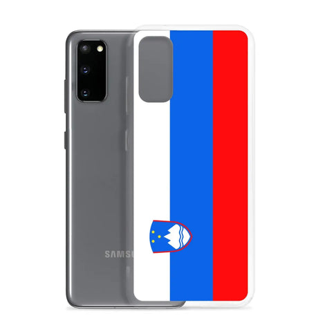 Coque téléphone drapeau de la slovénie - pixelforma